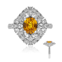 18K Yellow Sapphire Gold Ring (CIRARI)