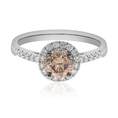 18K SI2 Brown Diamond Gold Ring (CIRARI)
