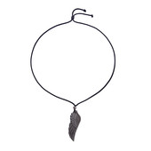 Silver Sheen Obsidian other Necklace