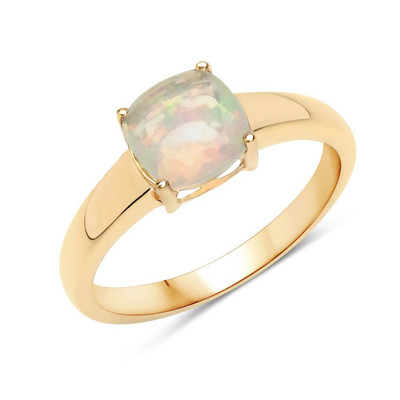 14K AAA Welo Opal Gold Ring (AMAYANI)