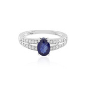 9K Madagascar Blue Sapphire Gold Ring