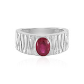 Bemainty Ruby Silver Ring (SAELOCANA)
