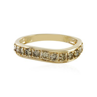 9K I1 Brown Diamond Gold Ring