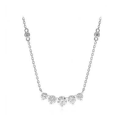 18K I1 (H) Diamond Gold Necklace (CIRARI)