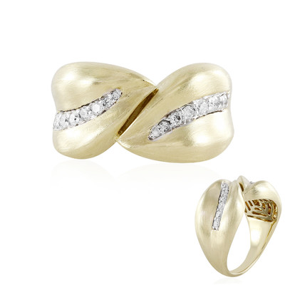 9K I1 (I) Diamond Gold Ring (de Melo)