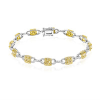 14K SI2 Yellow Diamond Gold Bracelet (CIRARI)