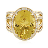 14K Golden Beryl Gold Ring (de Melo)