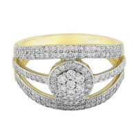 18K SI1 (G) Diamond Gold Ring