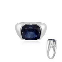 Blue Sapphire Silver Ring