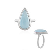 Aquamarine Silver Ring (MONOSONO COLLECTION)