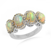 Welo Opal Silver Ring (Dallas Prince Designs)