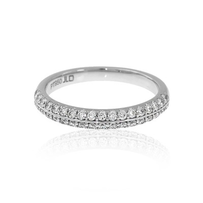 SI2 Diamond Platinium Ring