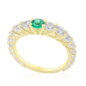 9K Muzo Colombian Emerald Gold Ring (de Melo)