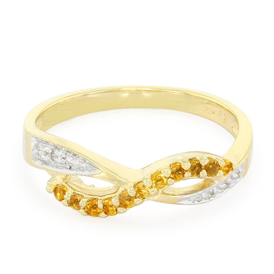 10K Citrine Gold Ring