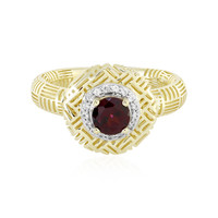 9K Raspberry Rhodolite Gold Ring (Ornaments by de Melo)