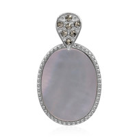 Mother of Pearl Silver Pendant (Annette classic)