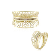 9K I1 Brown Diamond Gold Ring (Ornaments by de Melo)