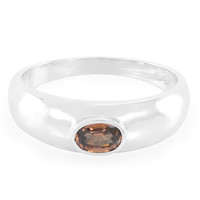 Mashewa Orange Zircon Silver Ring