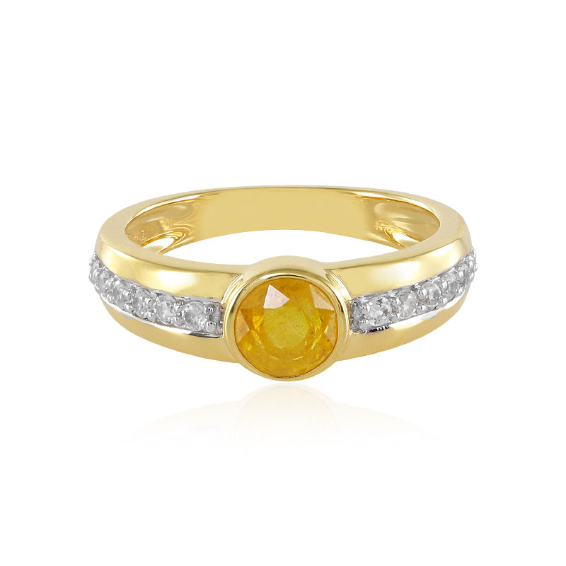 Yellow Sapphire Ring at 4500.00 INR in New Delhi, Delhi | Rudra Ratan