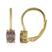 9K Hartsite Zircon Gold Earrings (Mark Tremonti)