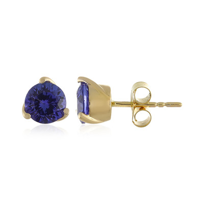 9K Tanzanite Gold Earrings (Adela Gold)