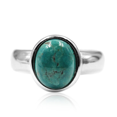 Tyrone Turquoise Silver Ring
