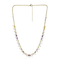 18K Fancy Sapphire Gold Necklace (CIRARI)