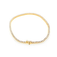 9K Flawless (F) Diamond Gold Bracelet (LUCENT DIAMONDS)