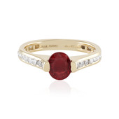 14K Tanzanian Ruby Gold Ring (de Melo)