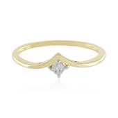9K SI1 (H) Diamond Gold Ring