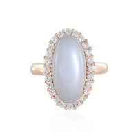 White Moonstone Silver Ring (KM by Juwelo)