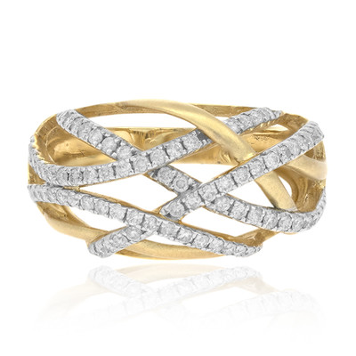 14K I1 (H) Diamond Gold Ring