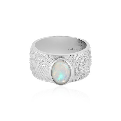 Welo Opal Silver Ring (SAELOCANA)
