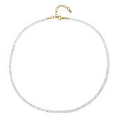 White Sapphire Silver Necklace
