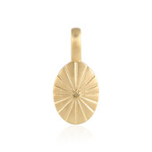 I3 Yellow Diamond Brass Pendant (Juwelo Style)