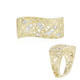 9K I2 (I) Diamond Gold Ring (Ornaments by de Melo)