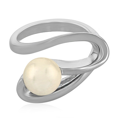 Akoya Pearl Silver Ring (MONOSONO COLLECTION)