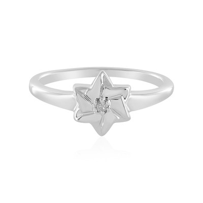 SI1 (I) Diamond Silver Ring