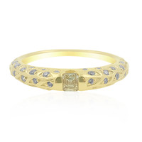 9K VS1 Yellow Diamond Gold Ring (de Melo)