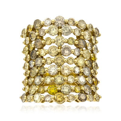 14K SI2 Fancy Diamond Gold Ring (CIRARI)