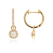18K I1 (H) Diamond Gold Earrings (de Melo)