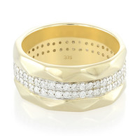 9K SI Diamond Gold Ring (de Melo)