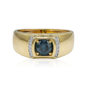 14K VS1 Blue Diamond Gold Ring (Annette)