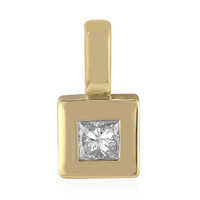 14K IF (D) Diamond Gold Pendant