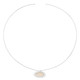 Mother of Pearl Silver Choker