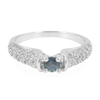 Tanzanian Sapphire Silver Ring