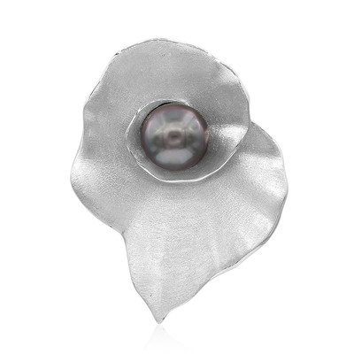 Tahitian Pearl Silver Pendant (MONOSONO COLLECTION)