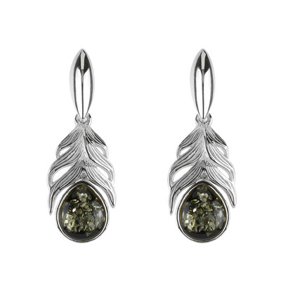 Baltic Amber Silver Earrings (dagen)