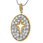White Topaz Silver Necklace (Dallas Prince Designs)