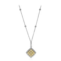 14K SI2 Yellow Diamond Gold Necklace (CIRARI)